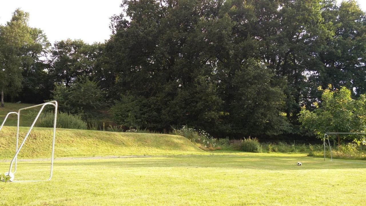 Zimmervermietung Am Holzberg Thallwitz Экстерьер фото